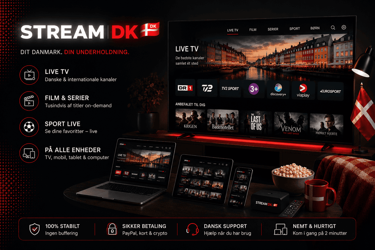 VM 2026 IPTV tilbud — alle kampe live i 4K